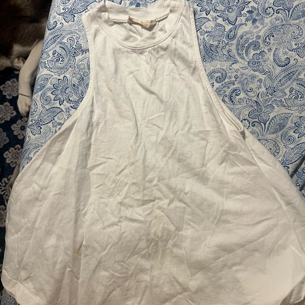 White Sleeveless Women's Top